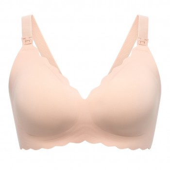 Momcozy YN46 Nursing bra, size S Nude