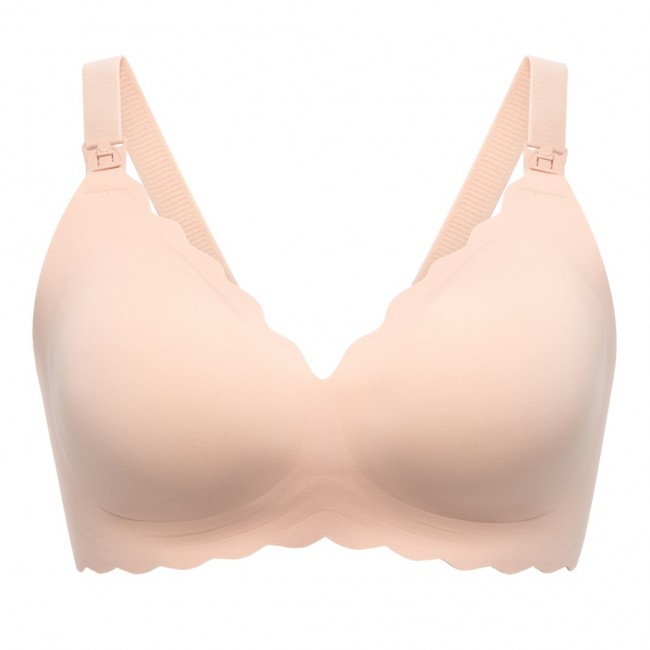 Momcozy YN46 Nursing bra, size S Nude