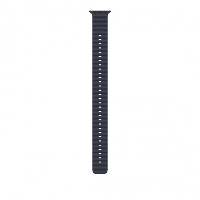 Apple 49mm Navy Ocean Band Extension - Natural Titanium Finish