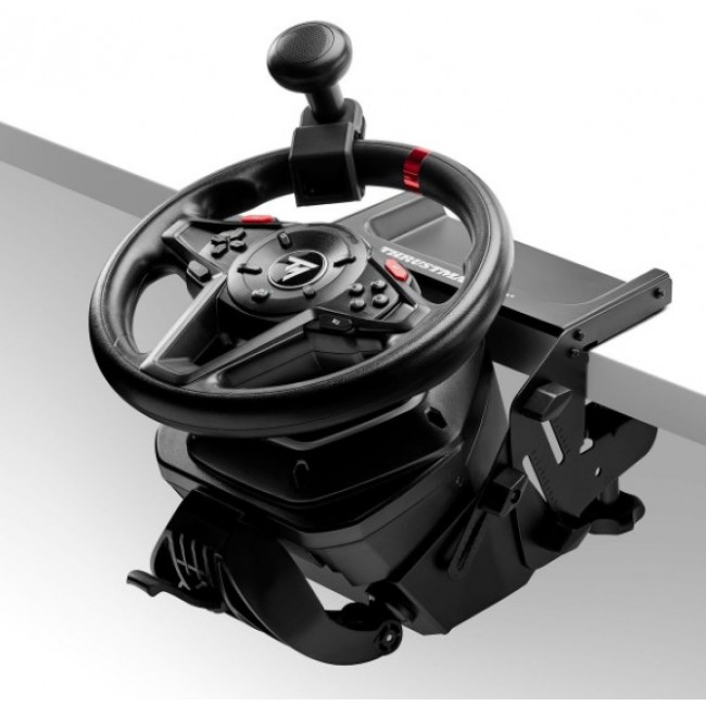 Thrustmaster T128-P Simtask Pack Black USB Steering wheel + Pedals Analogue / Digital PC, PlayStation 4, PlayStation 5