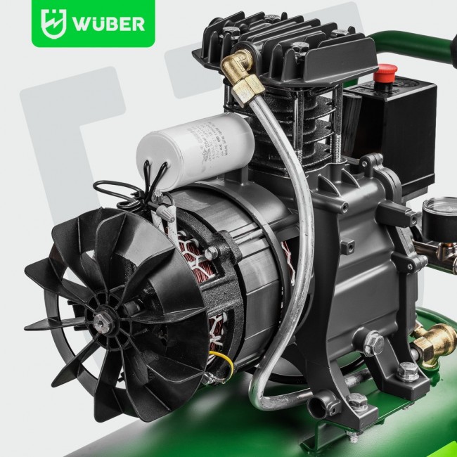 Oil-lubricated compressor 24 L W54001 WUBER