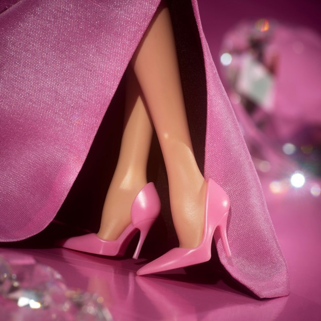 Barbie Signature Marilyn Monroe Collectible Doll, Wearing Iconic Pink Dress from the Film & Diamonds Jewelry