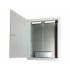 Enclosure / cabinet, multimedia 500x350x90, flush-mounted, perforated door, 1 x gn. electric, 14 x gn. Keystone ALANTEC
