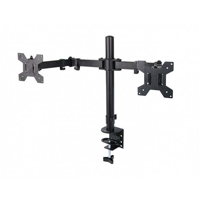 Esperanza ERW018 Desk mount for two monitors 10-27'' up to 8kg Esperanza ERW018 Desk mount for two monitors 10-27'' up to 8kg