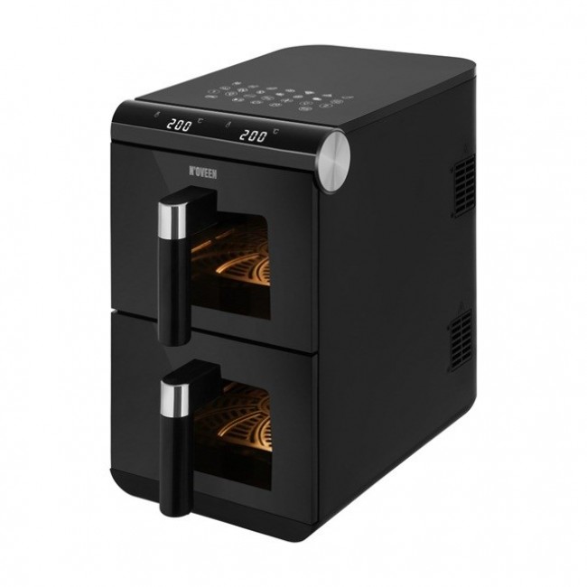 Noveen DoubleCrisp AF5050 X-LINE Fat-free deep fat fryer 1700 W Black Noveen DoubleCrisp AF5050 X-LINE Fat-free deep fat fryer 1700 W Black