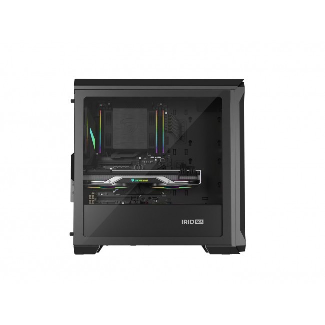 GENESIS CASE IRID 503 ARGB MICRO TOWER GENESIS CASE IRID 503 ARGB MICRO TOWER