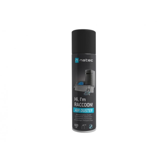 Natec Raccoon NSC-1763 compressed air 600 ml Natec Raccoon NSC-1763 compressed air 600 ml