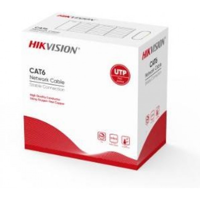 Hikvision DS-1LN6-UU networking cable Orange 305 m Cat6 U/UTP (UTP) Hikvision DS-1LN6-UU networking cable Orange 305 m Cat6 U/UTP (UTP)