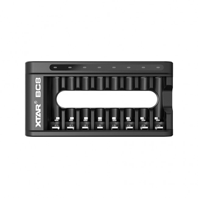 XTAR BC8 battery charger R03 / AAA and R6 / AA Li-ion 1,5V / NiMH XTAR BC8 battery charger R03 / AAA and R6 / AA Li-ion 1,5V / NiMH