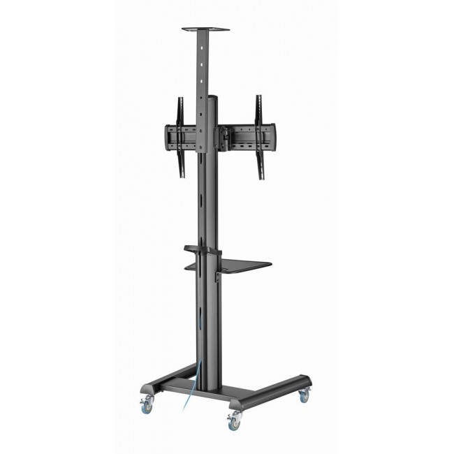 Gembird TVS-70T-02 Aluminum TV floor stand with caster wheels, 37