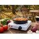 Esperanza EKH002W hob Black,White Countertop Sealed plate 1 zone(s)