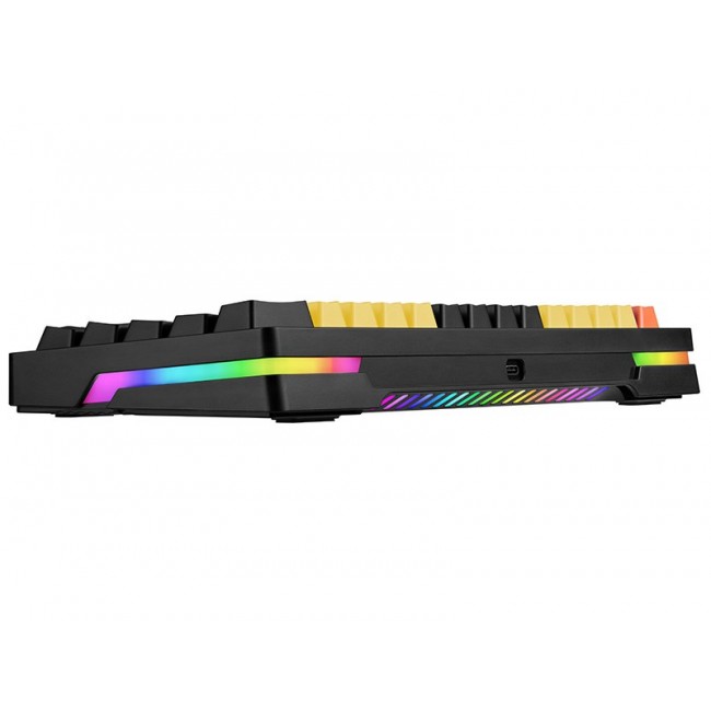 Tracer EVO2 keyboard Gaming USB + RF Wireless + Bluetooth QWERTY English Black, Orange, Yellow