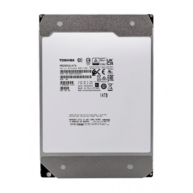 Toshiba MG09 internal hard drive 14 TB 7200 RPM 3.5