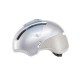 HJC CALIDO PLUS Silver Cycling Helmet, PEARL GREYISH SILVER, Size S