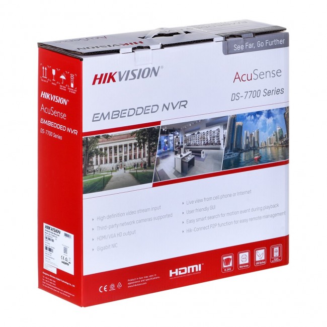 Hikvision DS-7732NXI-I4/S(E) Network Video Recorder (NVR) 1.5U Black Hikvision DS-7732NXI-I4/S(E) Network Video Recorder (NVR) 1.5U Black