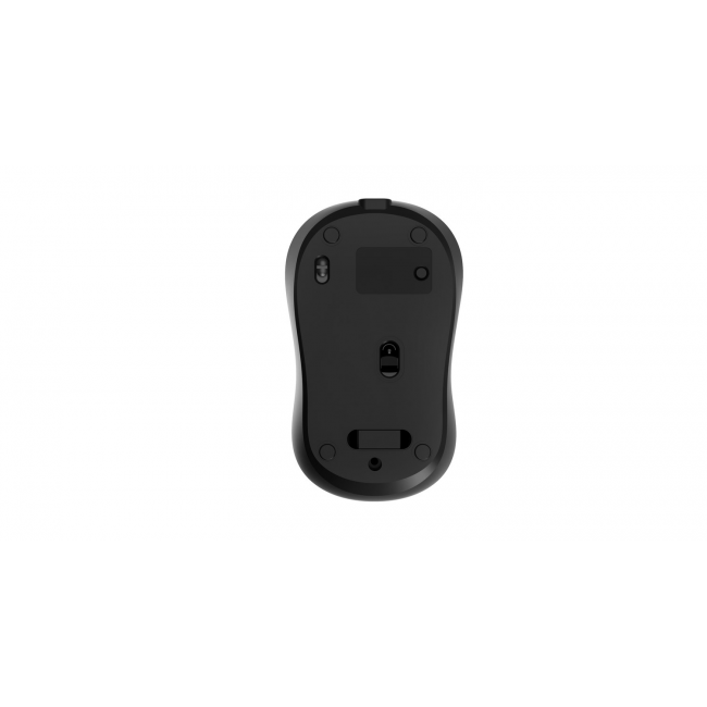 Gembird MUSW2-4B-01 Dual-mode wireless mouse (2.4G + BT), 1600 DPI, 4-button, black