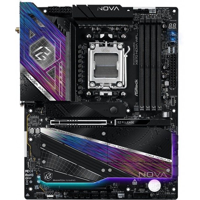ASRock X870 NOVA WIFI motherboard ASRock X870 NOVA WIFI motherboard