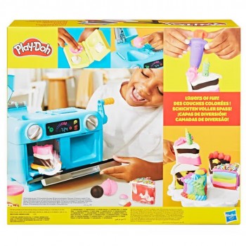 Play-Doh Super Slice Cake Play Kitchen Set Modeling clay playset 624 g Multicolour