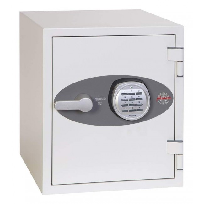 Phoenix Safe Co. Titan FS1282E Floor safe 25 L Steel White