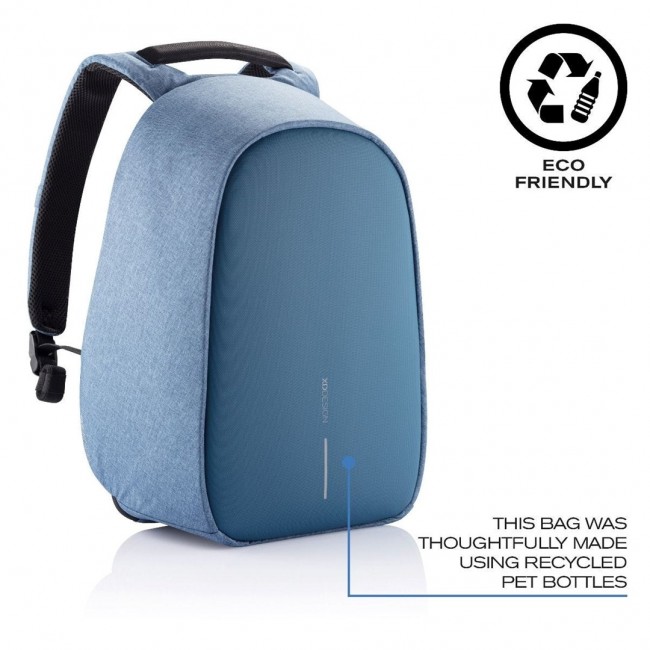 XD DESIGN ANTI-THEFT BACKPACK BOBBY HERO REGULAR BLUE P/N: P705.299 XD DESIGN ANTI-THEFT BACKPACK BOBBY HERO REGULAR BLUE P/N: P705.299