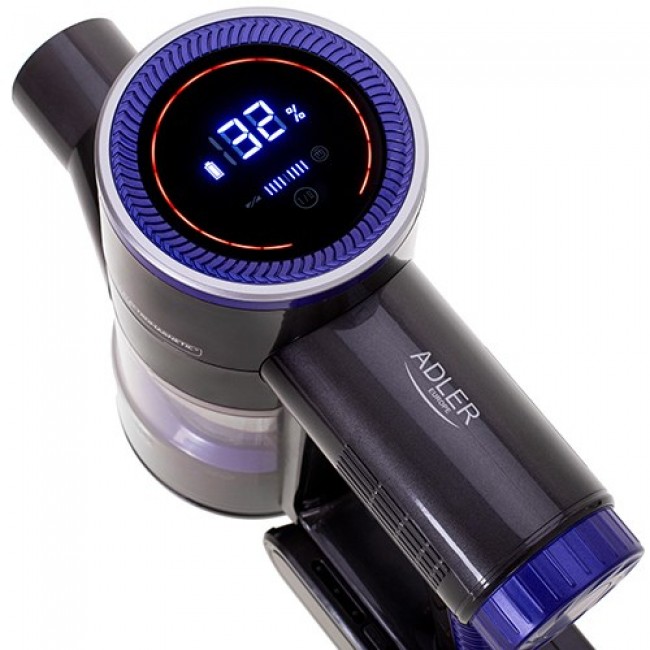 Cordless upright vacuum cleaner Adler AD 7061 allergy-friendly Black, Blue Cordless upright vacuum cleaner Adler AD 7061 allergy-friendly Black, Blue