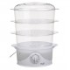Adler AD 633 steam cooker 3 basket(s) White Freestanding 800 W Adler AD 633 steam cooker 3 basket(s) White Freestanding 800 W