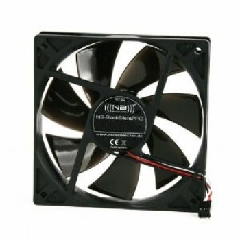 Noiseblocker BlackSilentPro PK2 Computer case Fan 14 cm Black
