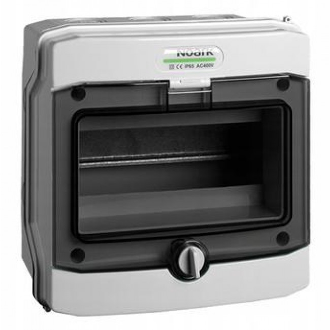 PLASTIC INSTALLATION ENCLOSURE IP65 surface-mounted, 1x6 modules. PHS 6T NOARK 113262 PLASTIC INSTALLATION ENCLOSURE IP65 surface-mounted, 1x6 modules. PHS 6T NOARK 113262