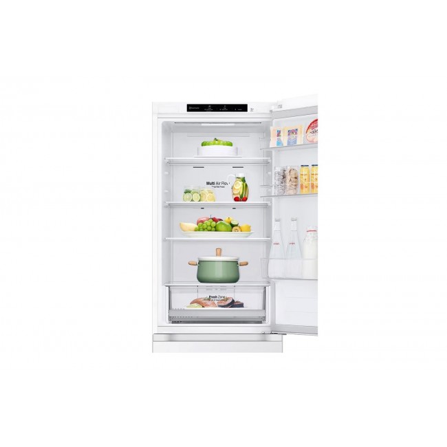 LG NatureFRESH GBV21L0ESW Fridge Freezer - White - E Rated