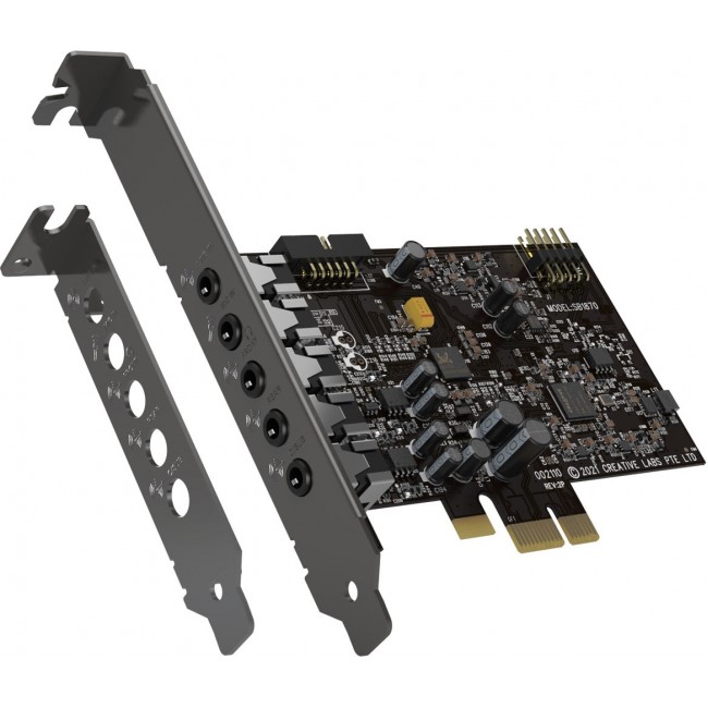 Creative 70SB1870A0000 audio card Internal 5.1 channels PCI-E Creative 70SB1870A0000 audio card Internal 5.1 channels PCI-E