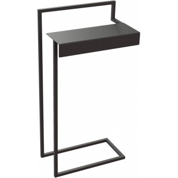 Floor hanger with shelf