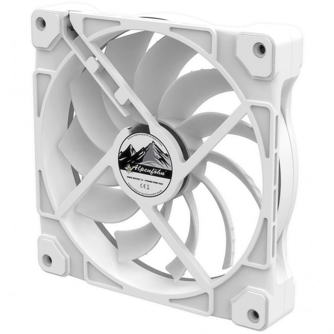 Alpenf hn Wing Boost 3 ARGB 140mm High Speed - Fan white, 3 pc(s) Alpenf hn Wing Boost 3 ARGB 140mm High Speed - Fan white, 3 pc(s)