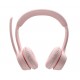 Logitech 981-001412 headphones/headset Wireless Head-band Office/Call center Bluetooth Rose