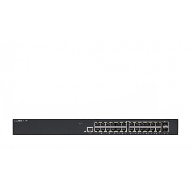 LANCOM GS-3126X Managed L3 Gigabit Ethernet (10/100/1000) 1U Black LANCOM GS-3126X Managed L3 Gigabit Ethernet (10/100/1000) 1U Black