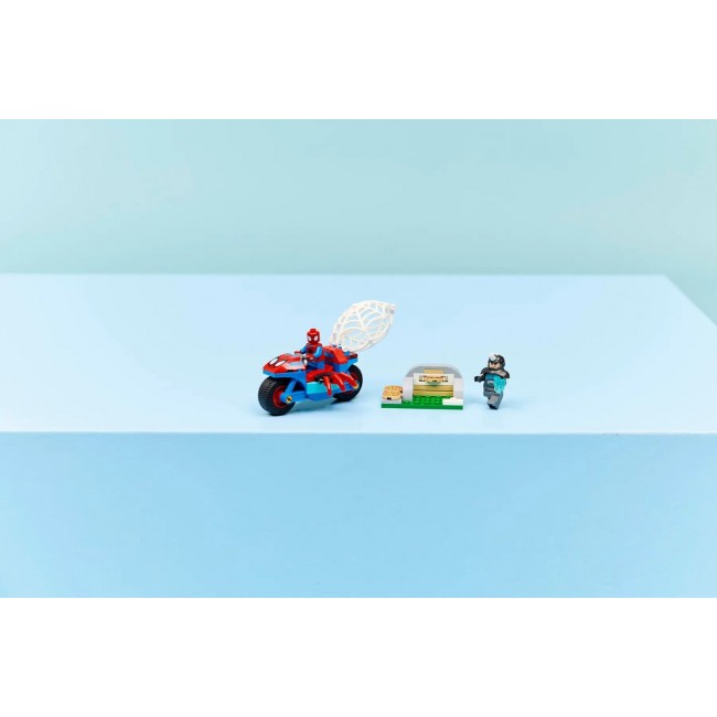 LEGO MARVEL 11206 Spidey on his Motorcycle vs. Rhino