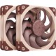 Noctua NF-A12X25 G2 PWM SX2-PP computer cooling system Computer case Fan 12 cm Beige 2 pc(s)