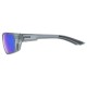 Uvex sportstyle 233 P Multi-sport glasses Unisex Full rim Grey
