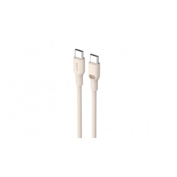 Havit CB6284 - USB Type C to USB Type C cable, 2.0 m (beige)
