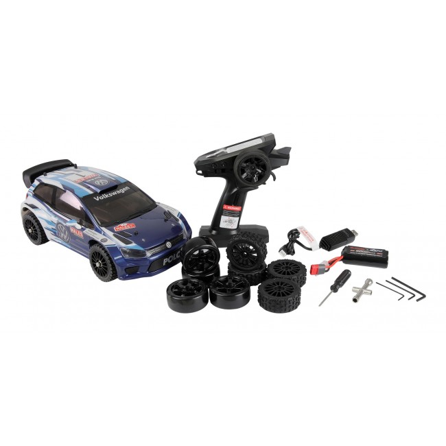 RC Car Amewi VW Polo R WRC 1/14 RTR Blue