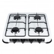 Promis KG400B hob white Countertop Gas 4 zone(s)