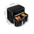 Tefal Easy Fry Dual XXL EY9428E0 fryer Double 11 L Stand-alone 2020 W Hot air fryer Black
