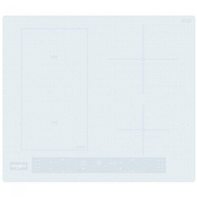 Whirlpool WL B4560 NE/W White Built-in 59 cm Zone induction hob 4 zone(s)