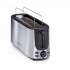 Alpina 8711252473512 toaster 7 2 slice(s) 1000 W Black, Silver