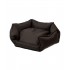 GO GIFT Hexagon black XXL - pet bed - 90 x 63 x 16 cm