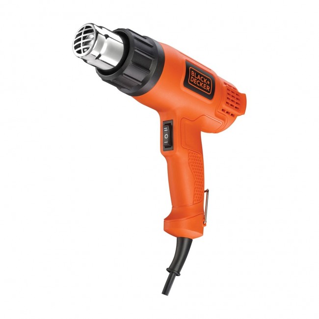 Black & Decker KX1650-QS heat gun 740 l/min 600 C 1750 W Black, Orange