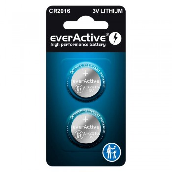Lithium batteries mini everActive CR2016 blister 2 pcs.