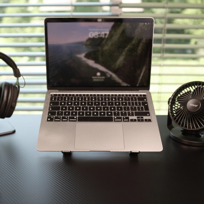 SAVIO PB-05 Office stand for laptop and tablet, black, aluminium SAVIO PB-05 Office stand for laptop and tablet, black, aluminium