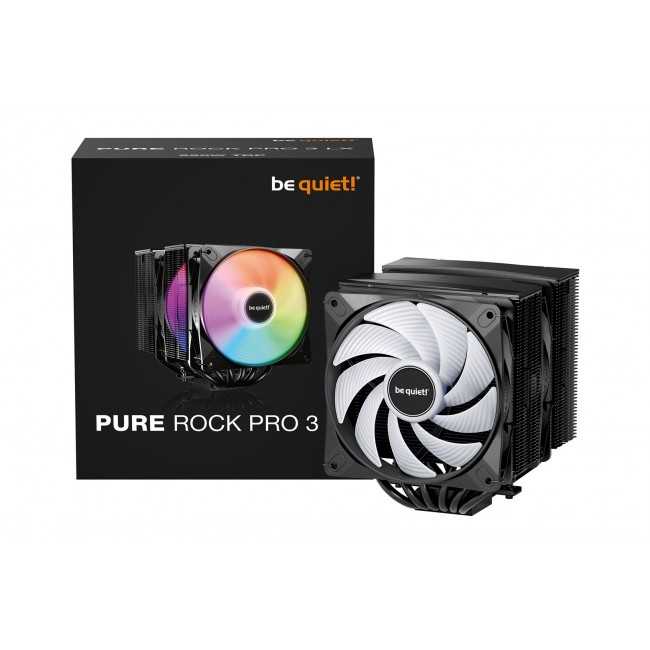 be quiet! Pure Rock Pro 3 LX Black Processor Air cooler 12 cm 1 pc(s) be quiet! Pure Rock Pro 3 LX Black Processor Air cooler 12 cm 1 pc(s)