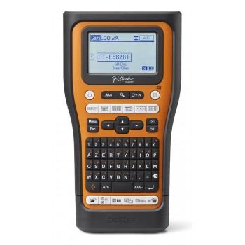 Brother PT-E560BTVP label printer Thermal transfer 180 x 180 DPI 20 mm/sec Wired & Wireless HSE/TZe Bluetooth QWERTZ