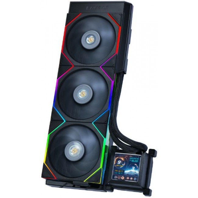 Lian Li HydroShift LCD 360S Computer case All-in-one liquid cooler 12 cm Black Lian Li HydroShift LCD 360S Computer case All-in-one liquid cooler 12 cm Black